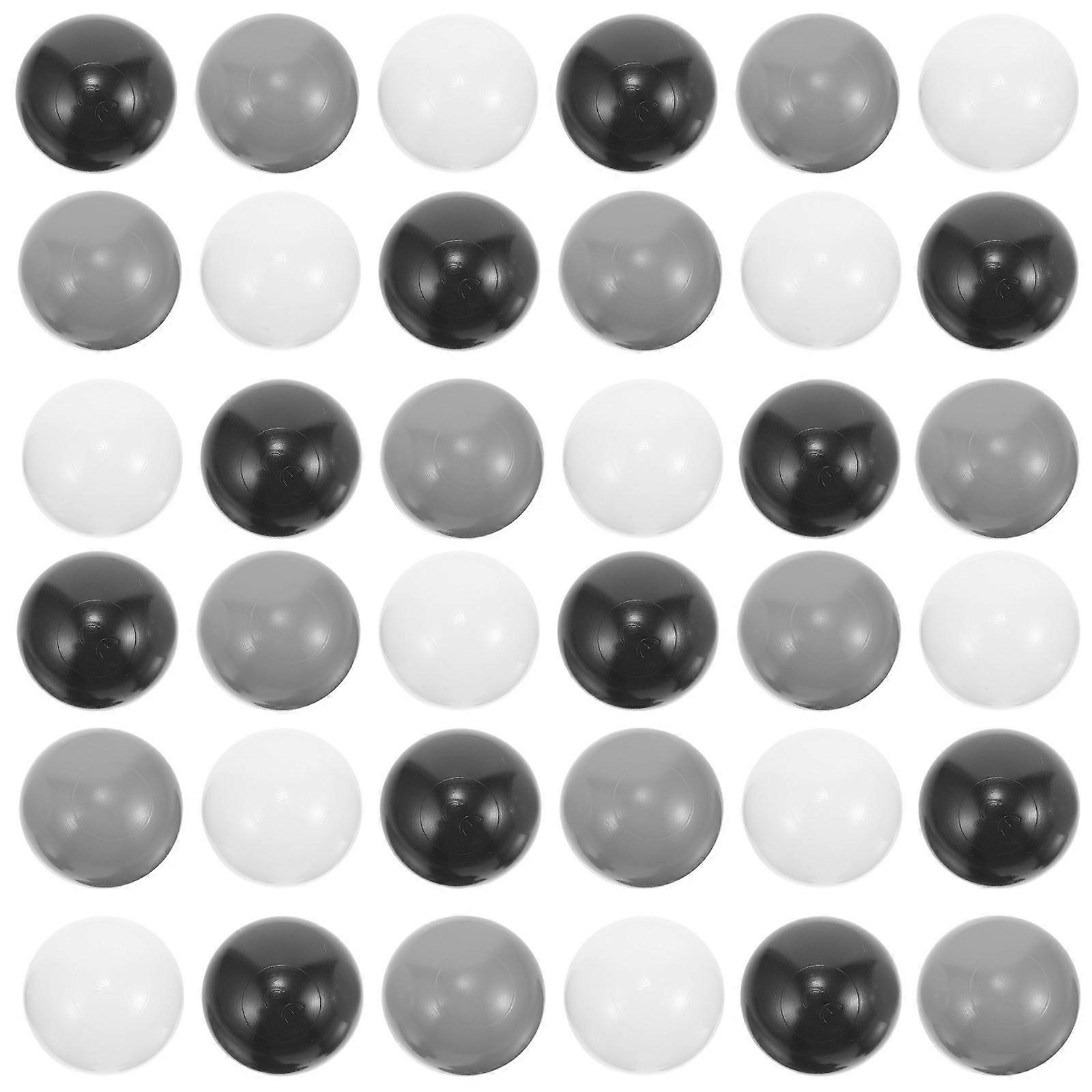 100Pcs Amusement Ocean Balls for Party Plastic Assorted Color Lightweight Hand-Eye Coordination Toys