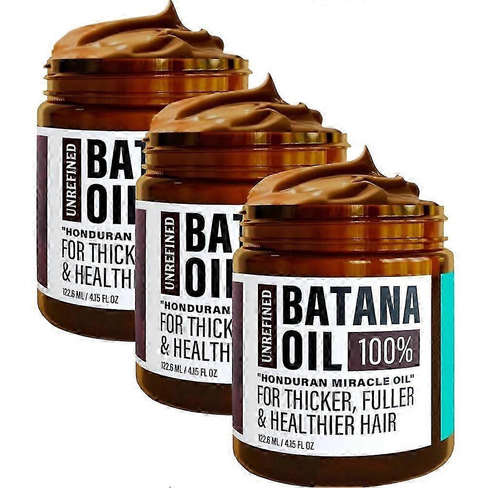 زيت باتانا غير المكرر للنمو ، زيت باتانا 100٪ من هندوراس ، زيت ، يساعد في التجعد ، نهايات متقصفة