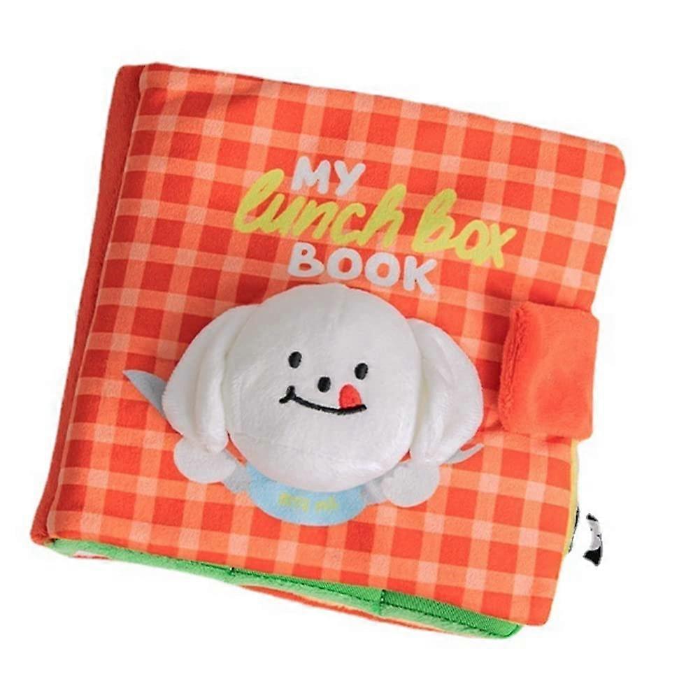 Find Food Cute Squeaky Books Books Pet Interactive Toy Dog Chew Toy Squeaky Plush Toy