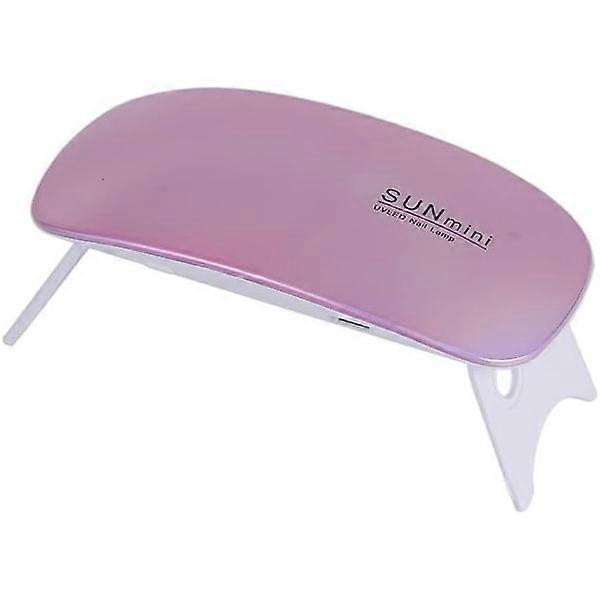 Mini UV/LED Nail Lamp USB Charging Mouse Design Pink