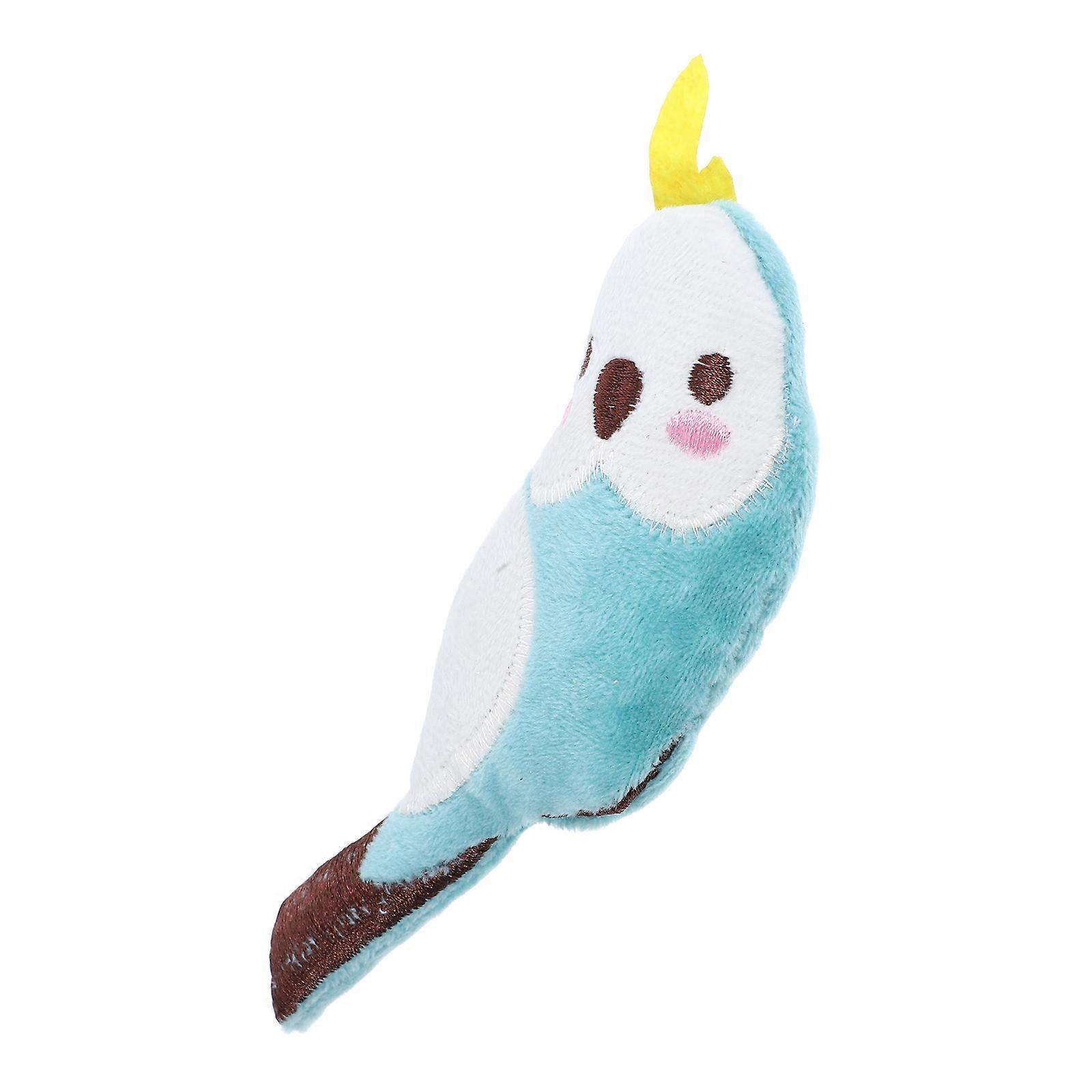 Interactive Catnip Bird Plush for Indoor Cats – Durable, Chewable, Safe Design for Active Play and Hunting Simulation