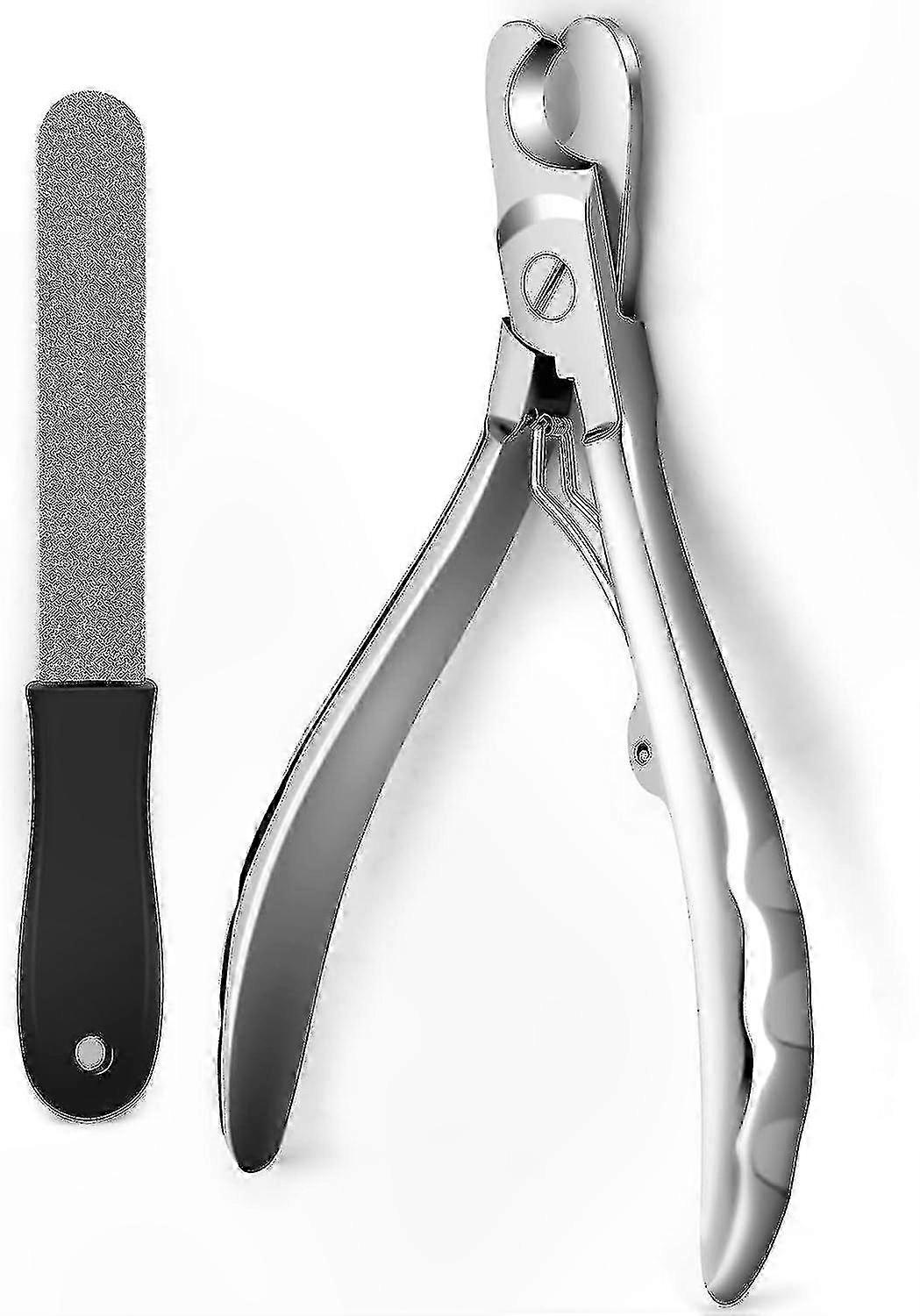 Durable Dog Nail Clipper with Razor-Sharp Steel Blade for Professional Use