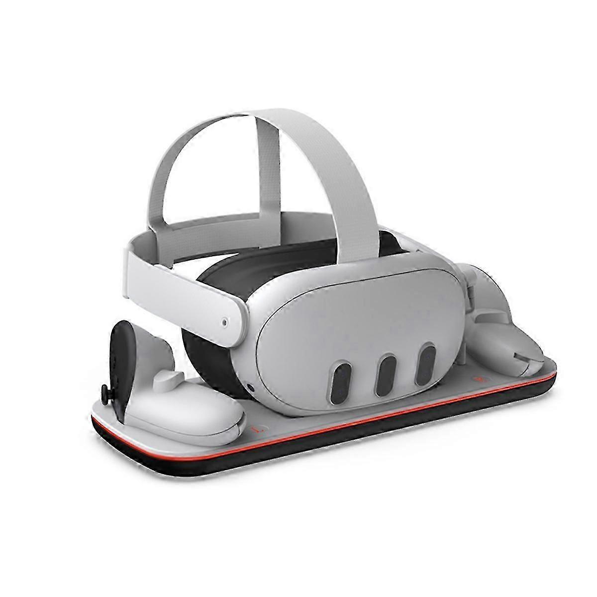 For 3S VR Helmet Charging Base Support VR Header Handles Charging with Led Light Bar