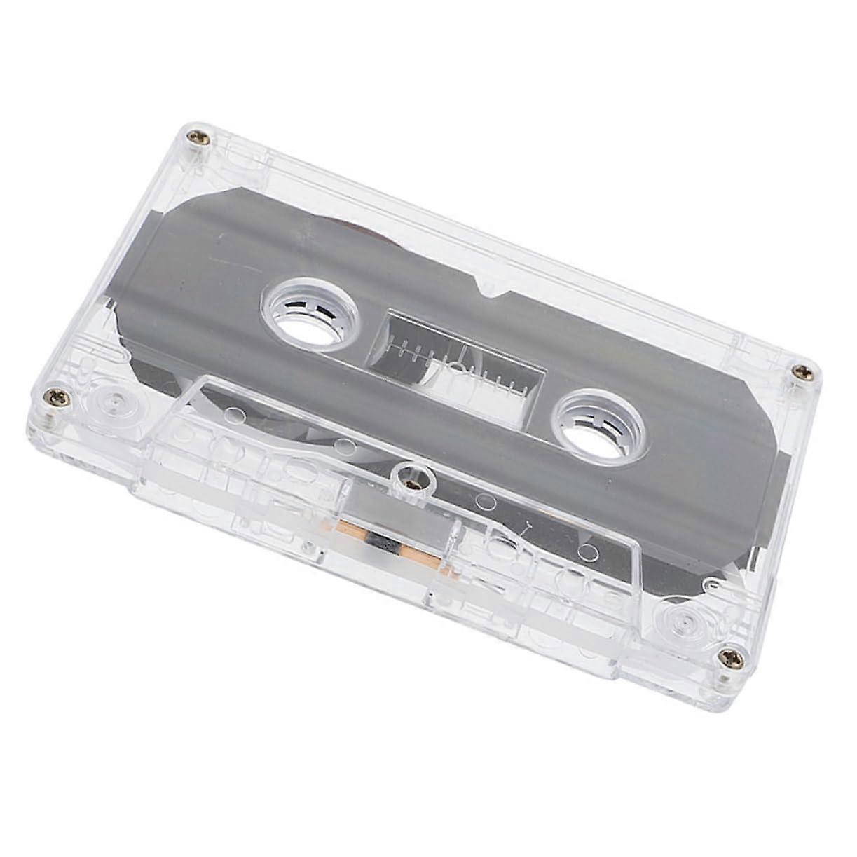 Empty Audio Cassette Minutes Empty for DIY Projects Crafts for Creative Cassettes Decoration Transparent