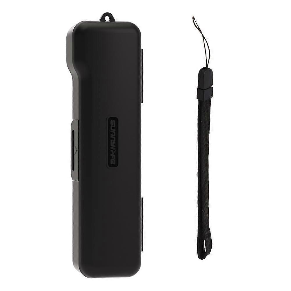 DJI Pocket 3 Camera Case with Shoulder Strap, Hard Shell, Flip Open Protective Cover, Black