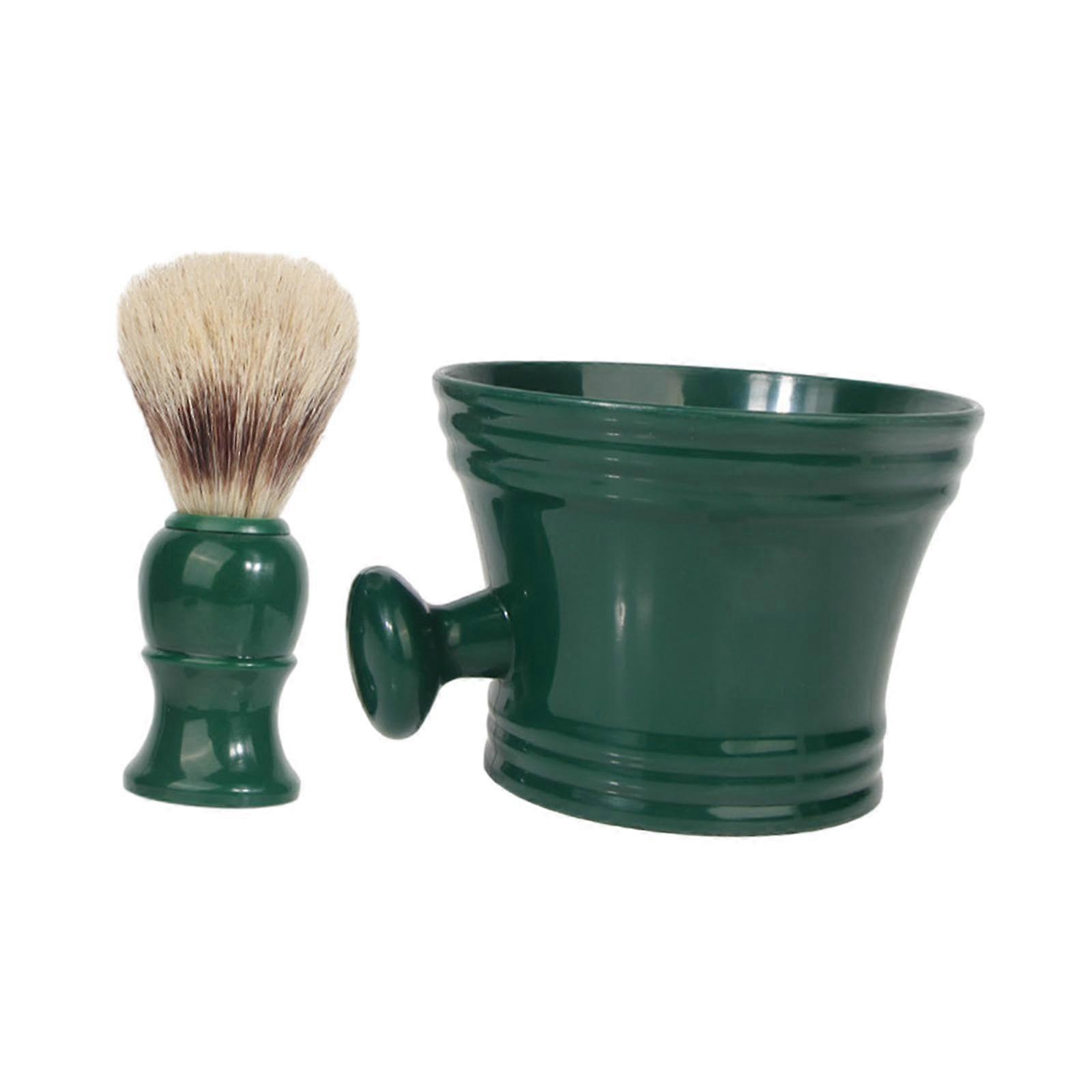 Shaving Bowl Wet Shaving Cup With Shaving Brush, Durable Easy To Lather Soap And Cream Bowl Gift For Husband