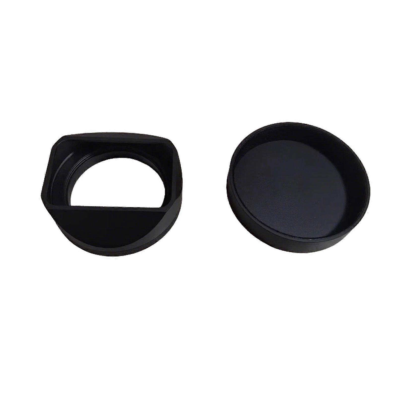 Metal Square Lens Hood with Cap for Nikon Z28mm F2.8 F2.8SE/ Z40mm F2 F2SE LenzH