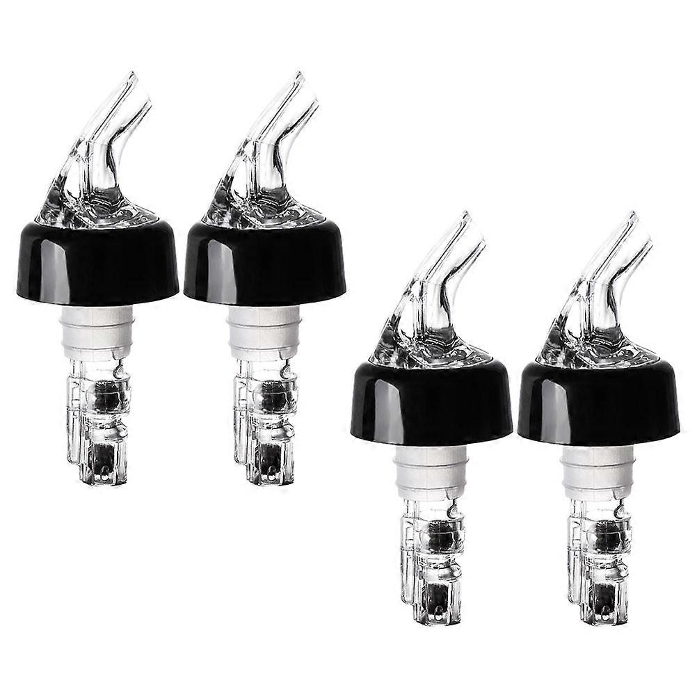 4Pcs Pourers Quantitative Spouts Perfect For Gifting Adults 30ml Capacity Stainless Steel