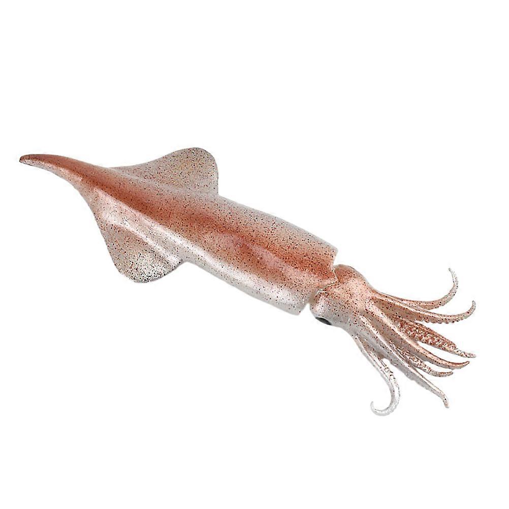 Realistic Artificial Squid Model, Durable Lightweight Sea Animal Decoration for Tabletop and Dining Table Display