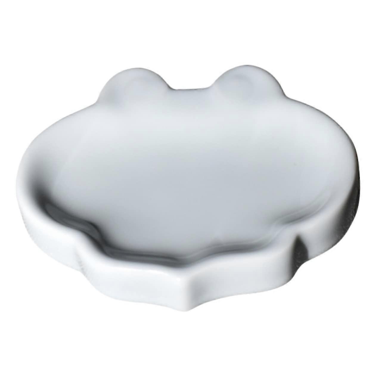 Celadon Ink Board Calligraphy Brush Tray - Butterfly Cloud Shape Ink Letter Board for Writing Utensils and Paper