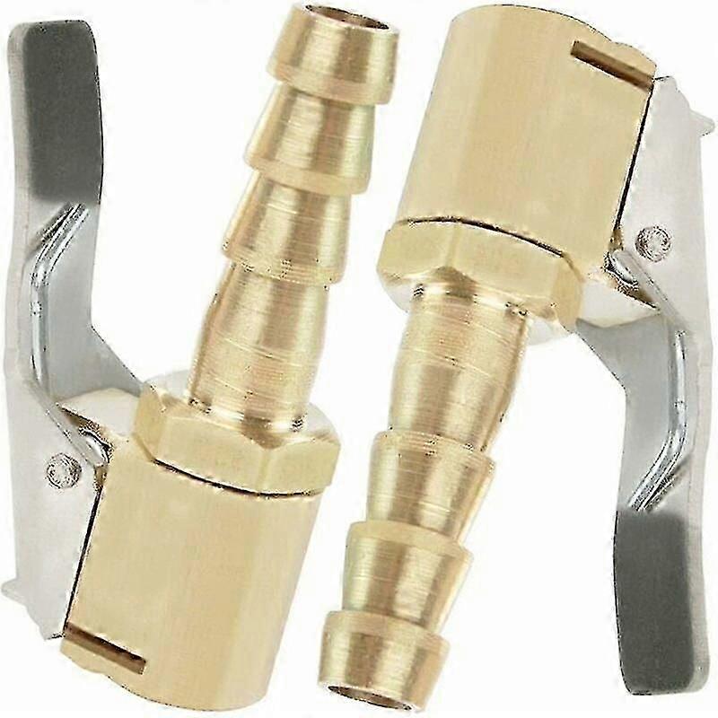 KINCJON ピース インフレーター ノズル、車用タイヤ インフレーター ノズル、クリップ付きインフレーター ノズル、インフレーション バルブ クリップ クランプ コネクタ アダプター、タイヤ バルブ用、Br