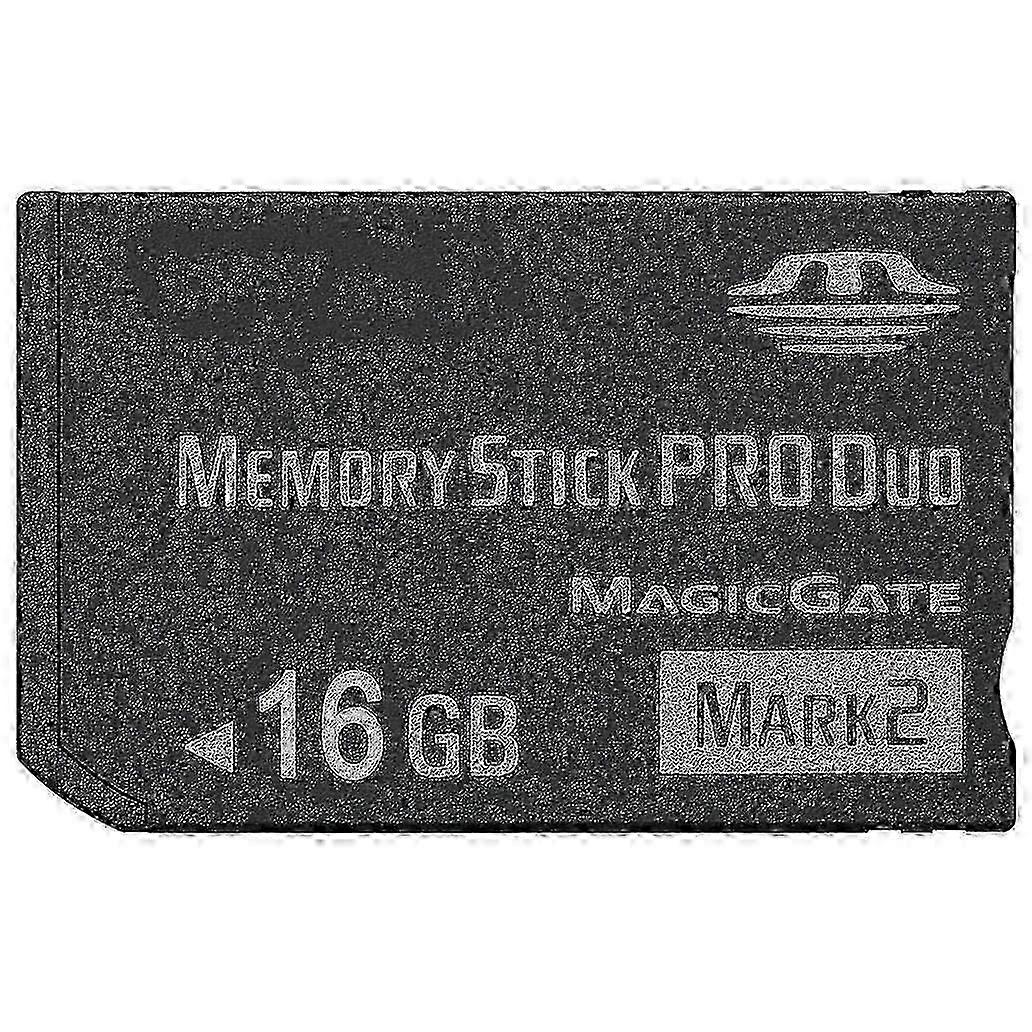 2025 [Nieuw] MARK2 High Speed Memory Stick Pro Duo (100% echte capaciteit)(Zwart)