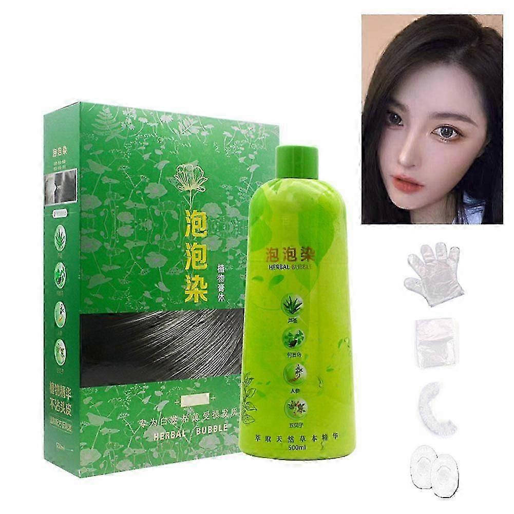 500ml Brimless Shampoo, Bubble Dye