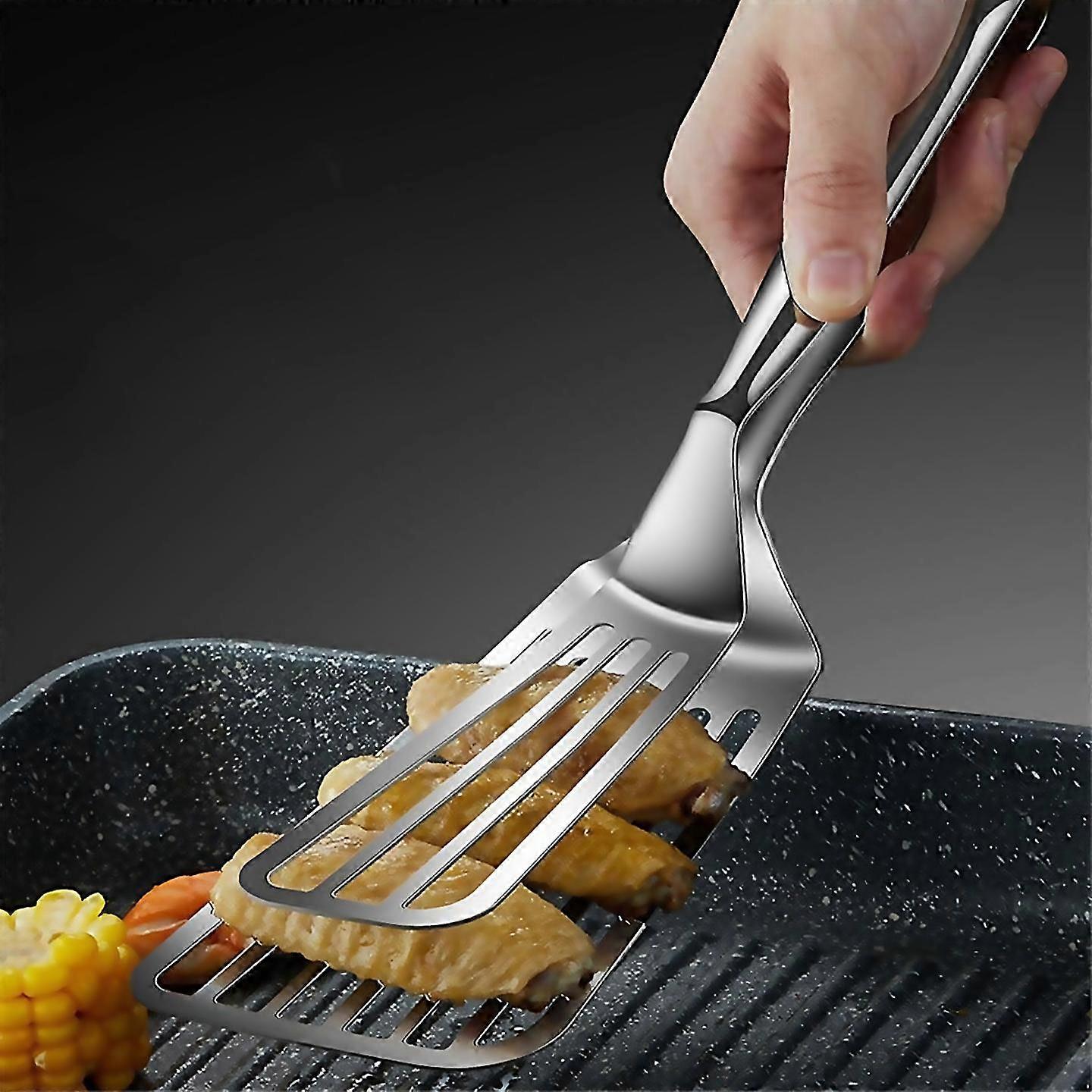 For multifunctional kitchen stainless steel steak shovel
