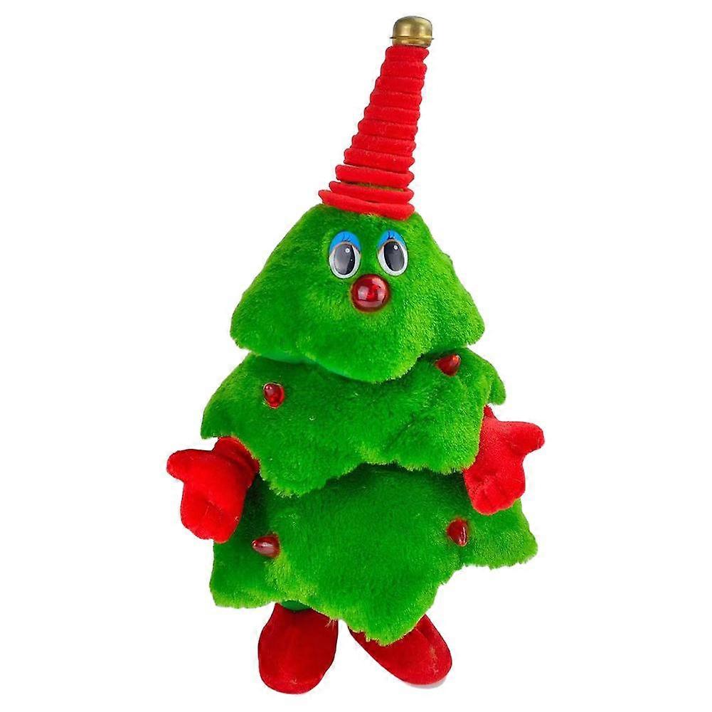 Singing Dancing Christmas Tree, Electric Wiggle Stuffed Christmas Tree Plush