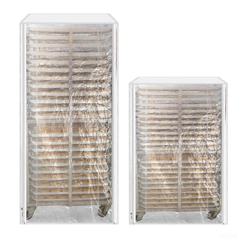 Robust PVC Cover for Pans with Practical Zipper, Size 71.1 x 58.4 x 83.8 cm, Ideal for Food Environments