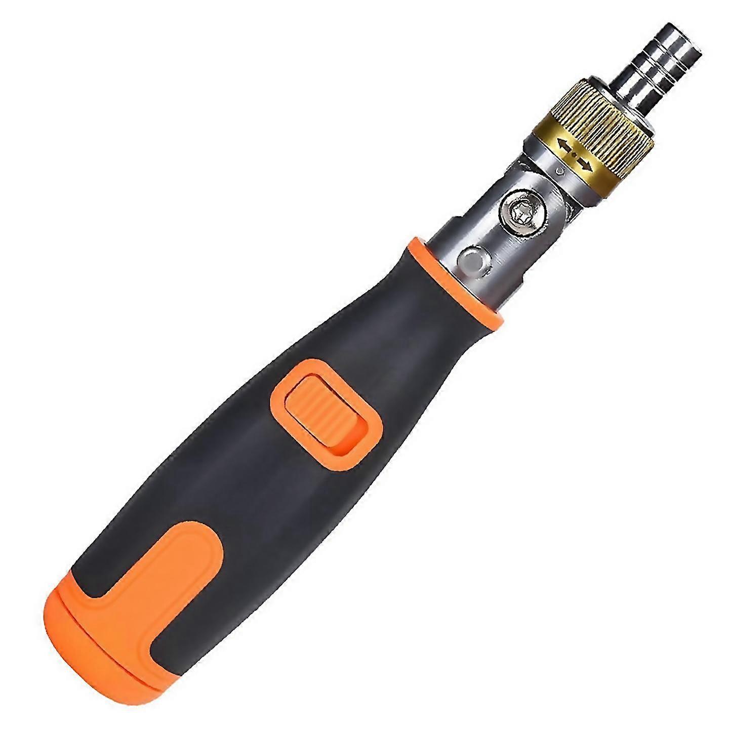 For 10in1 screwdriver set bidirectional ratchet with batch head Orange