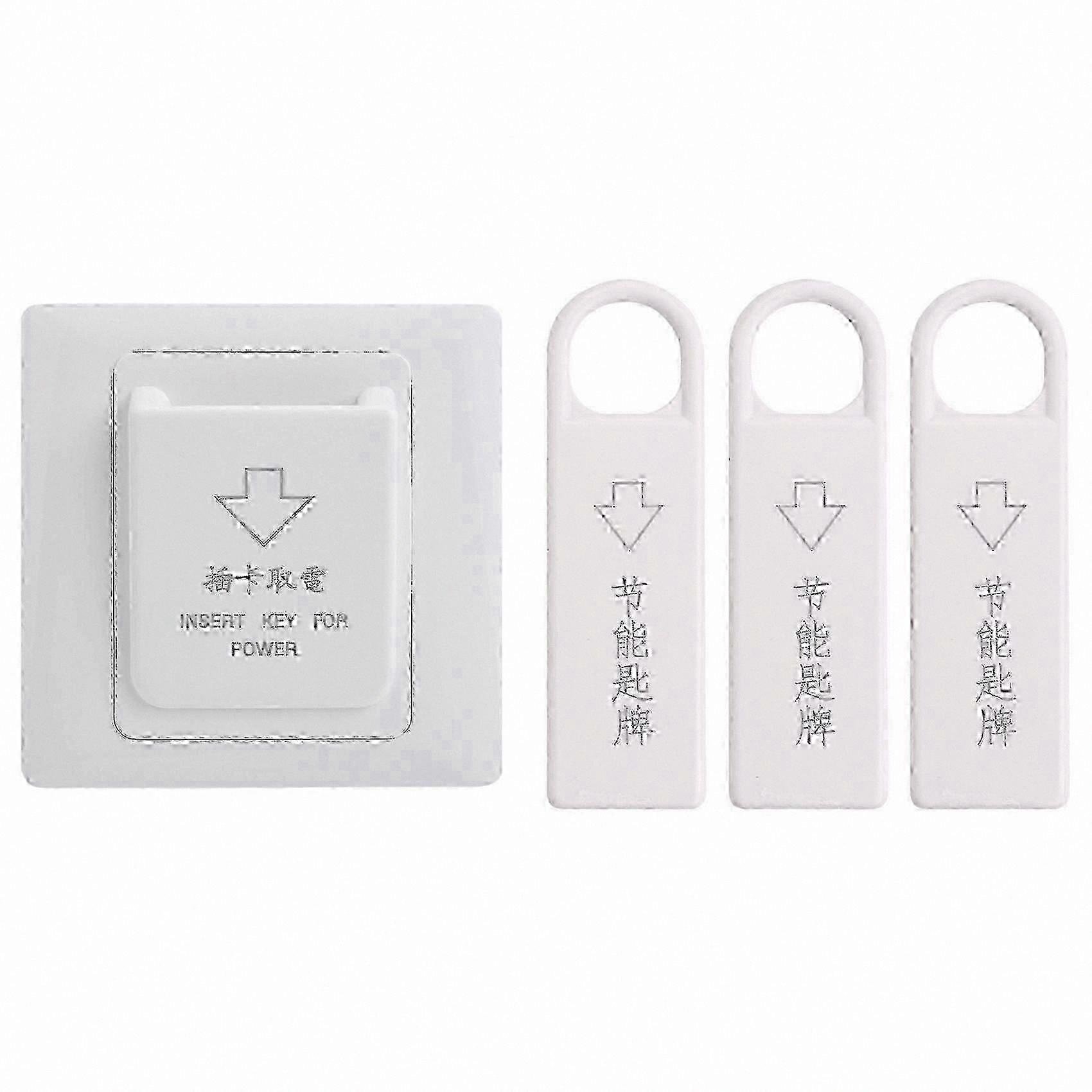 Energy-Saving Magnetic Key Card Switch for Hotels and Commercial Spaces
