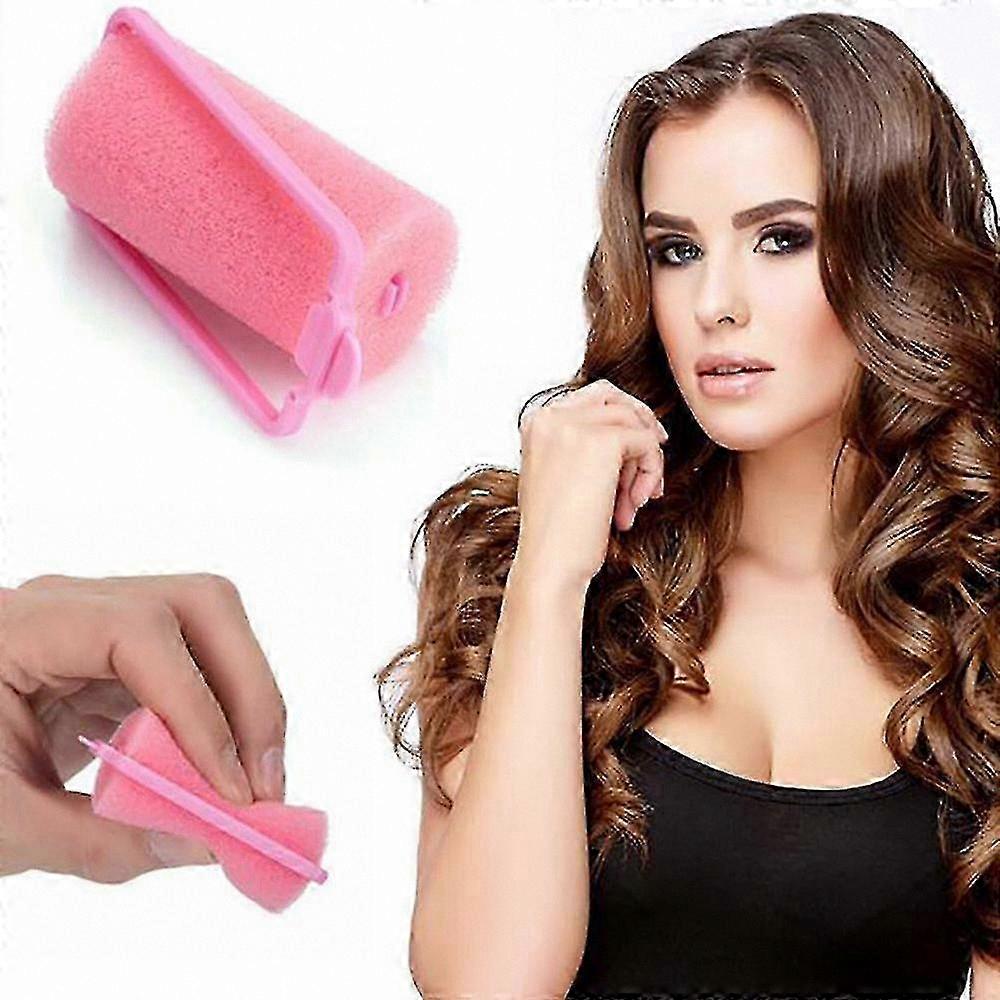 Foam Sponge Hair Rollers for Styling Waves and Curls, 12/24 Pack