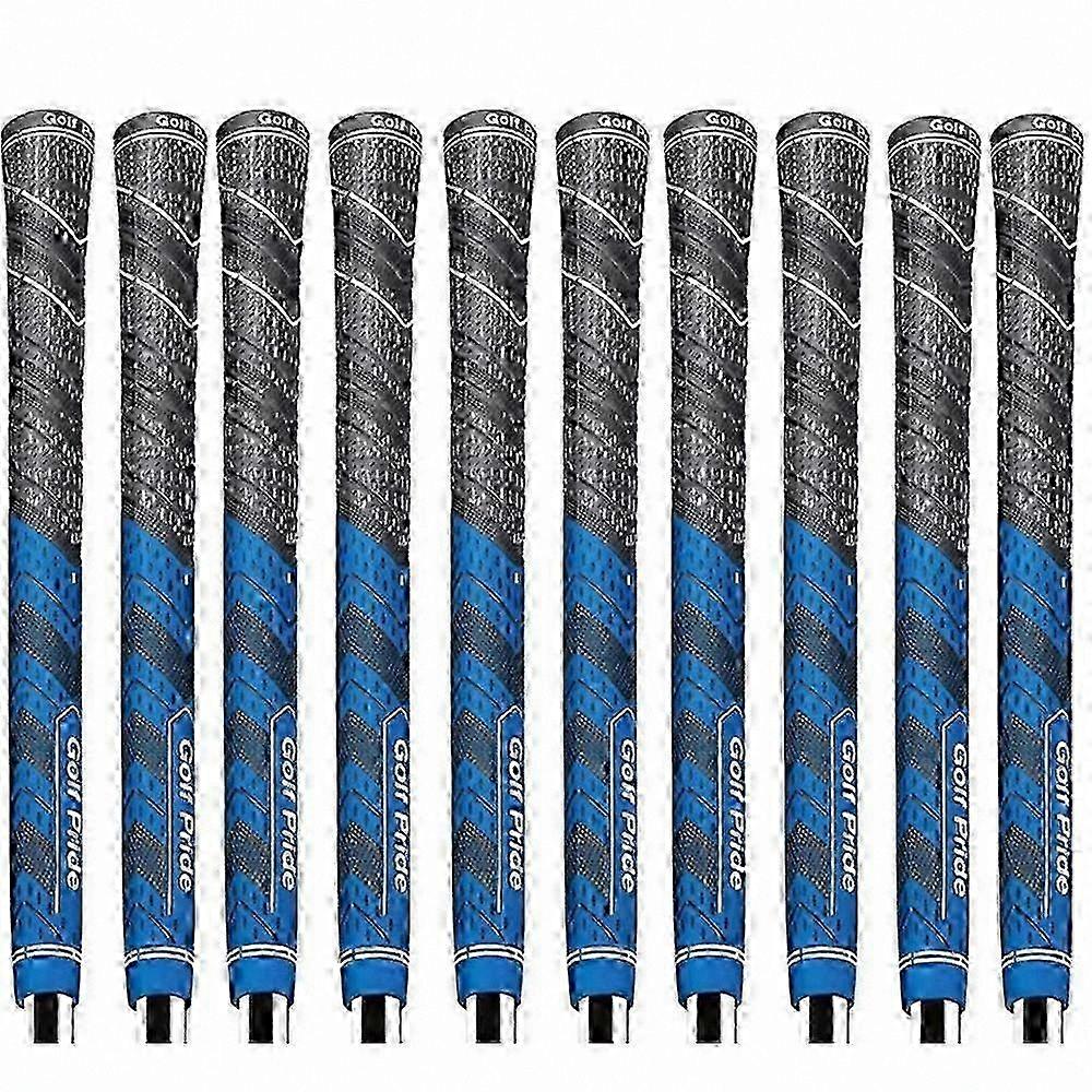 10-Pack Standard Size Golf Grips for Enhanced Comfort and Control