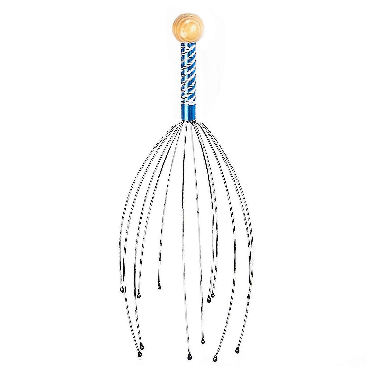 Scalp Massager with 20 Fingers: Head Massager for Deep Relaxation, Stress Relief, and Hair Scalp Scratching