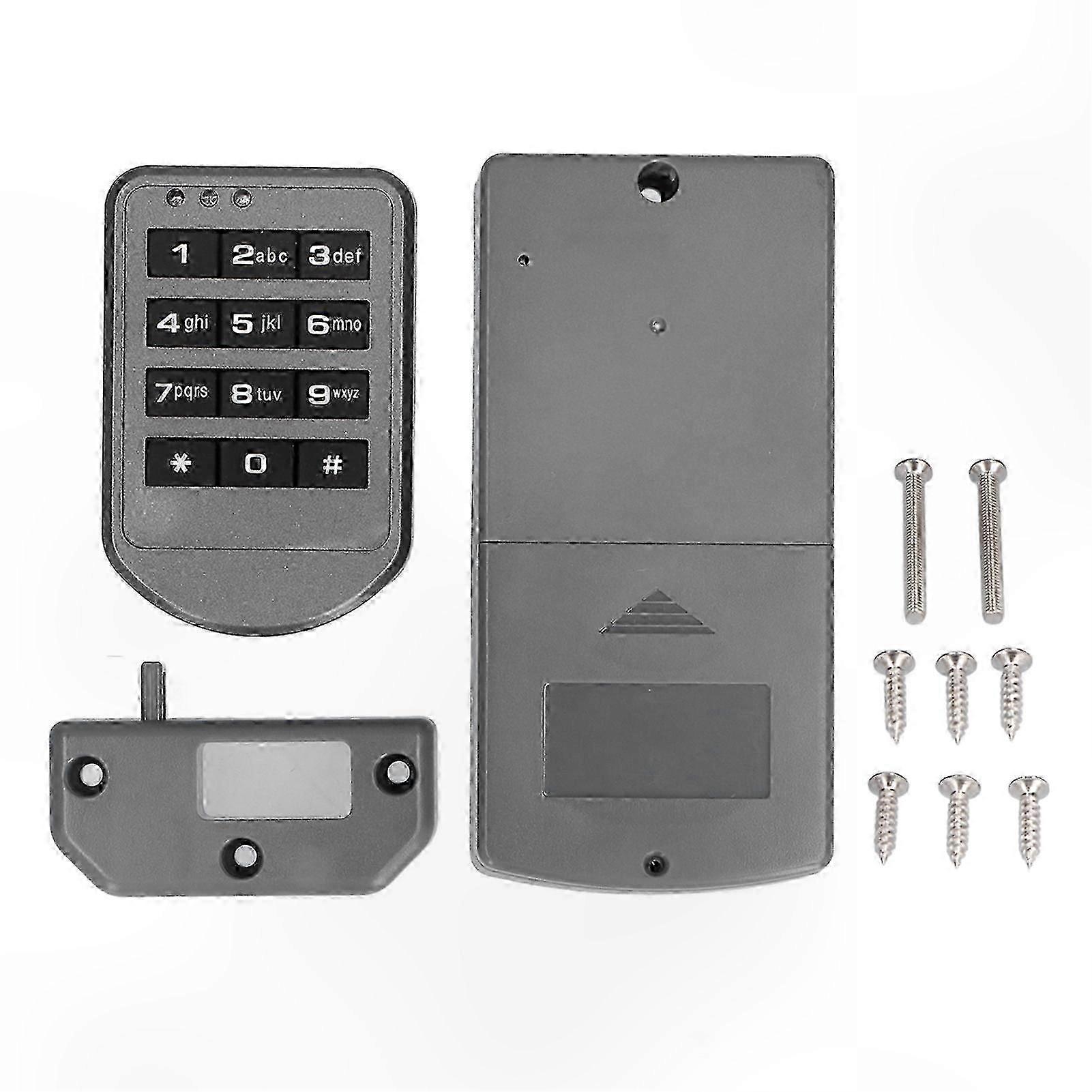 Durable Digital Number Keypad Lock Suitable for File Cabinets in Home, Office, Library, and Other Doors - Smart Safe Electronic Security Sol