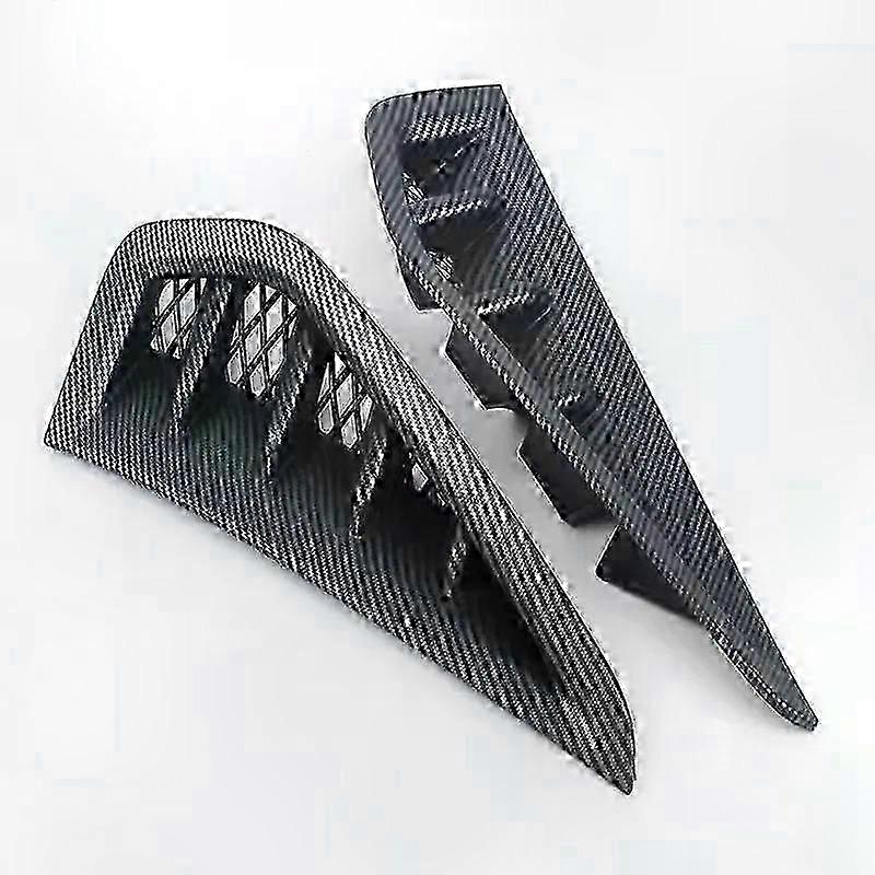 For a Certain Brand Ram 1500 TRX 2021 2022 2023 ABS Carbon Fiber Matte Air Flow Bumper Side Vent Decal Trim