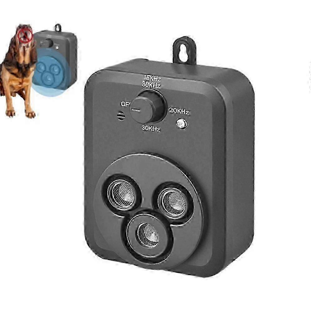 Barkbuz Anti Bark Device, Qinux Barkbuz for hunder, Strobe-modus, 25000-40000 Hz