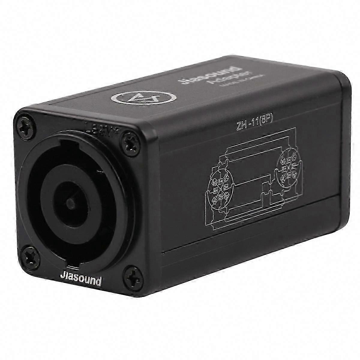 8PIN Audio Plug Coupler LED Power AC Connector Straight Extender Adapter