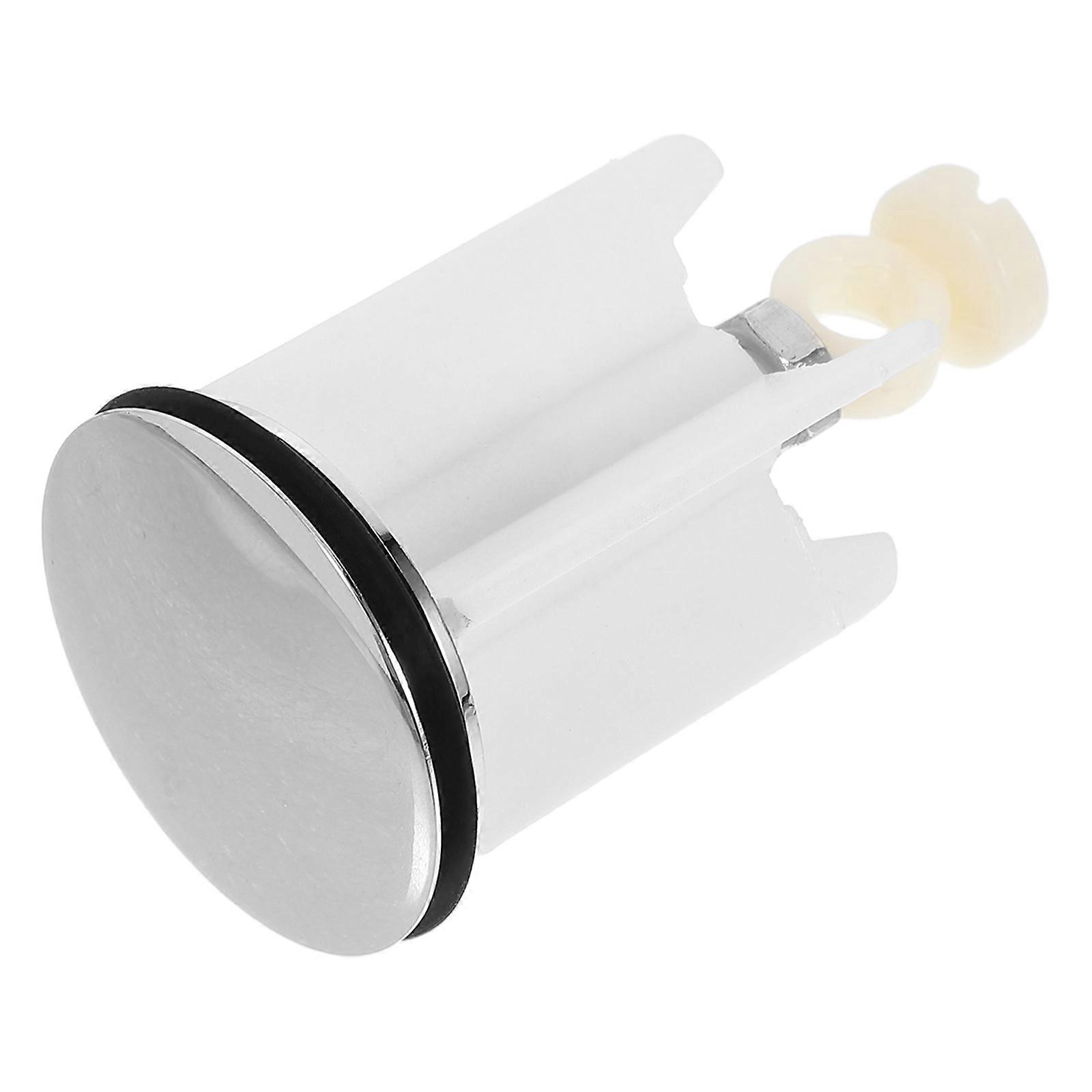 Pop Up Sink Plug Drain Stopper Bathroom Use Compatible with European Style Basins Metal Plastic Versatile Compatibility 1Set