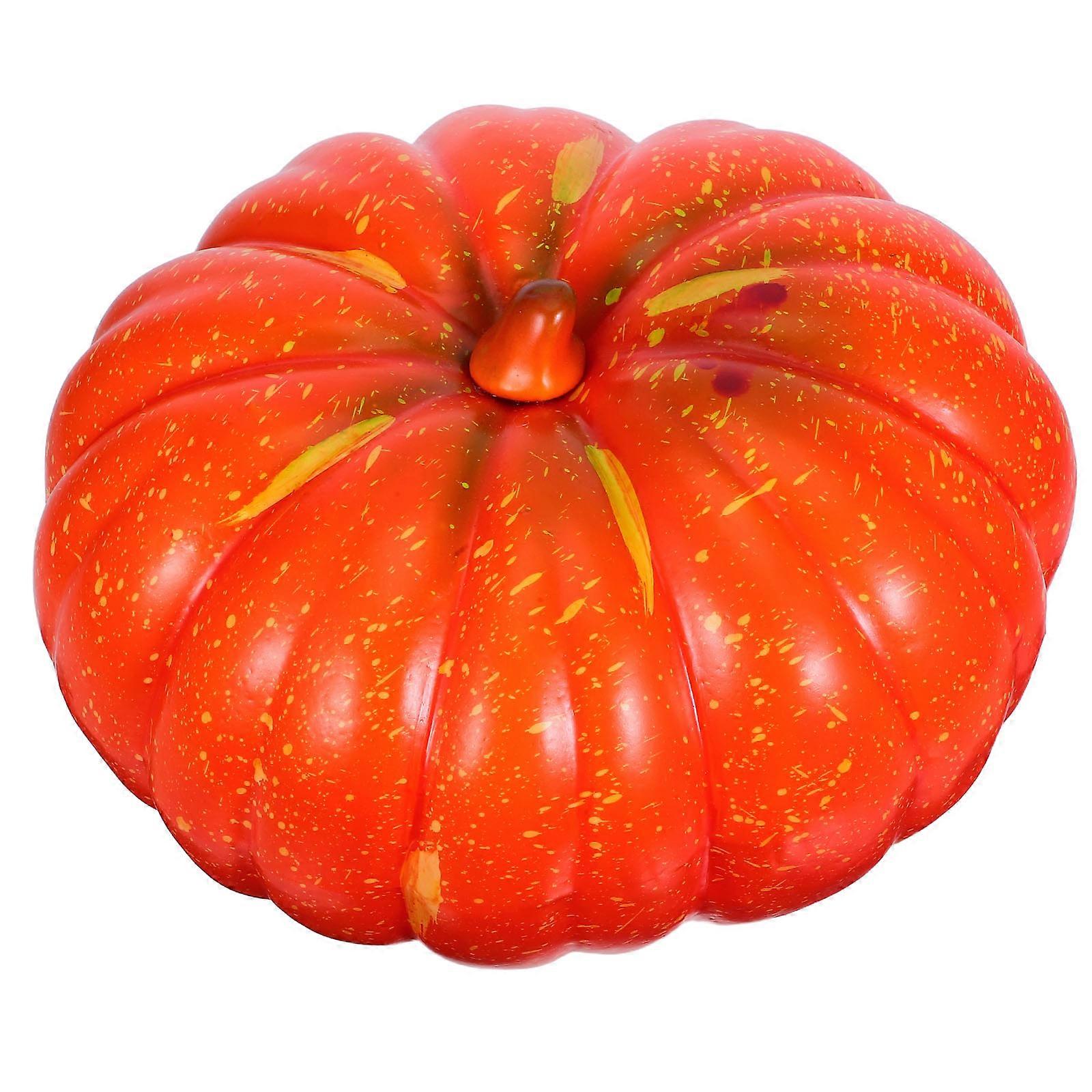 Fall Pumpkin Decor Artificial Pumpkins for Decor Realistic Foam Orange Pumpkin