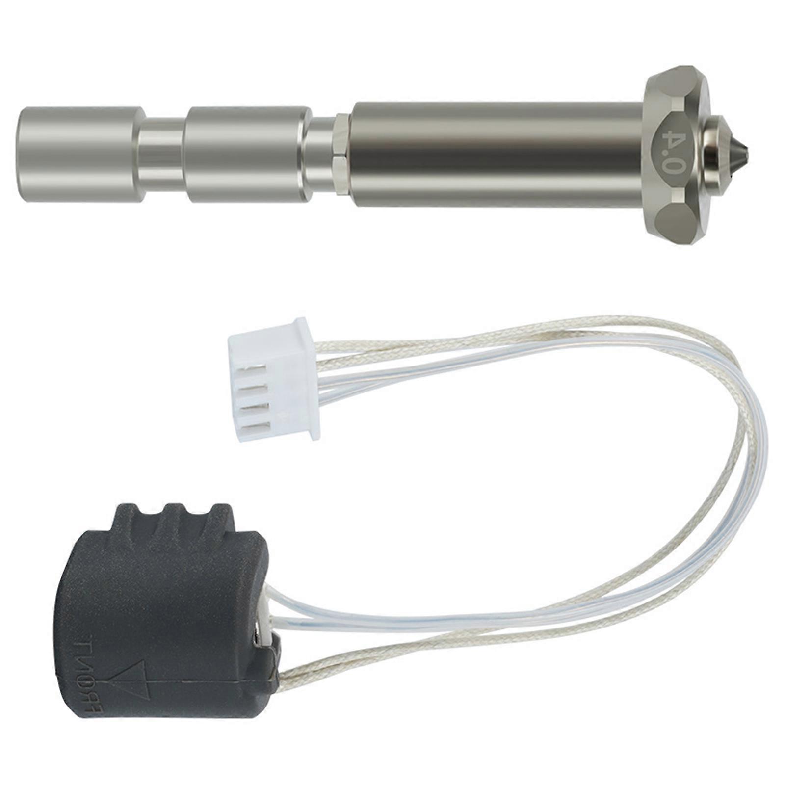 Heavy Duty Steel Nozzle Upgrades Kit for 3 Fast Speed 3D Printing And Temperatures Stability 0.4mm