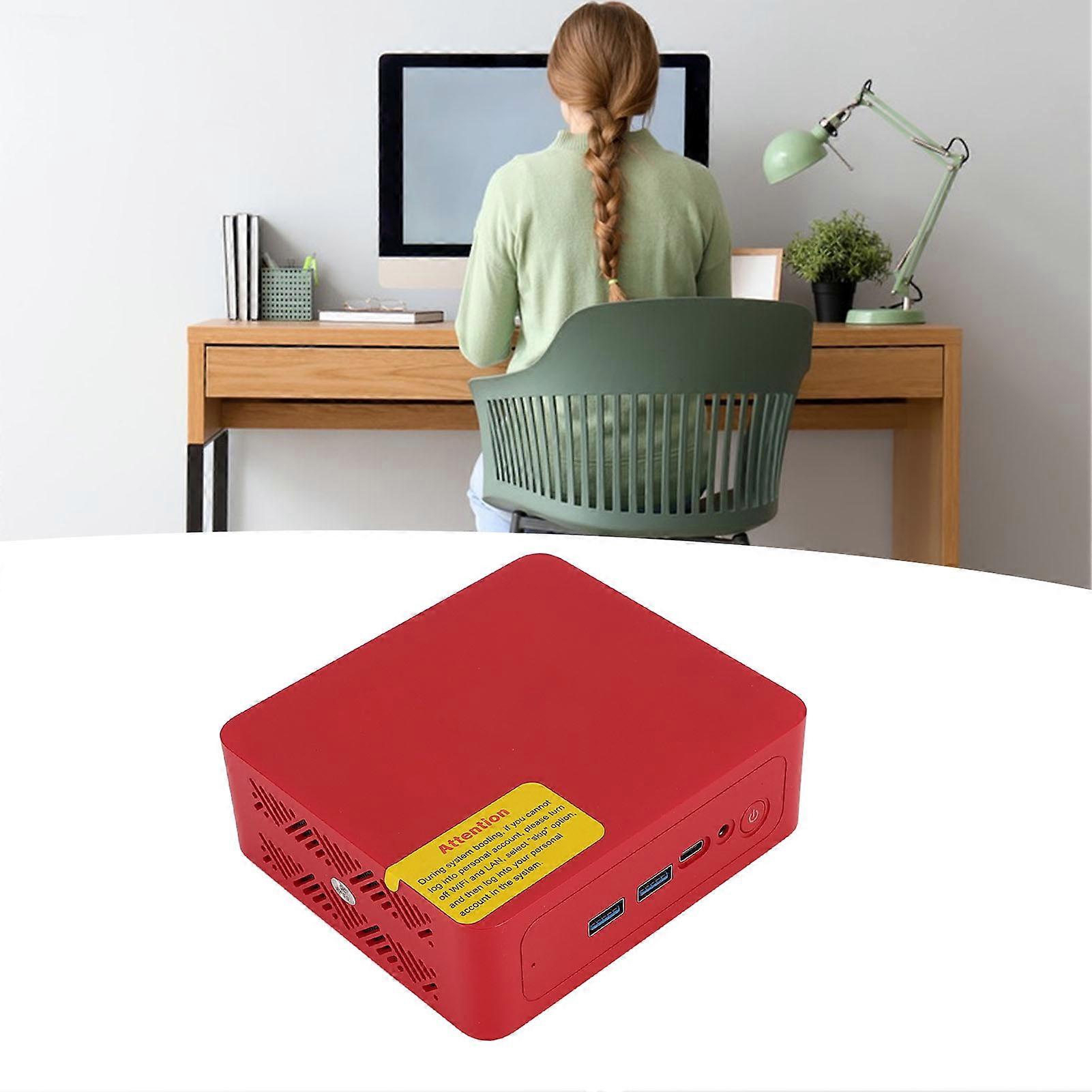 Mini-PC-Host i3 1215U 8 GB 256 GB DDR4 WiFi 6E BT 5.2 EU-Stecker