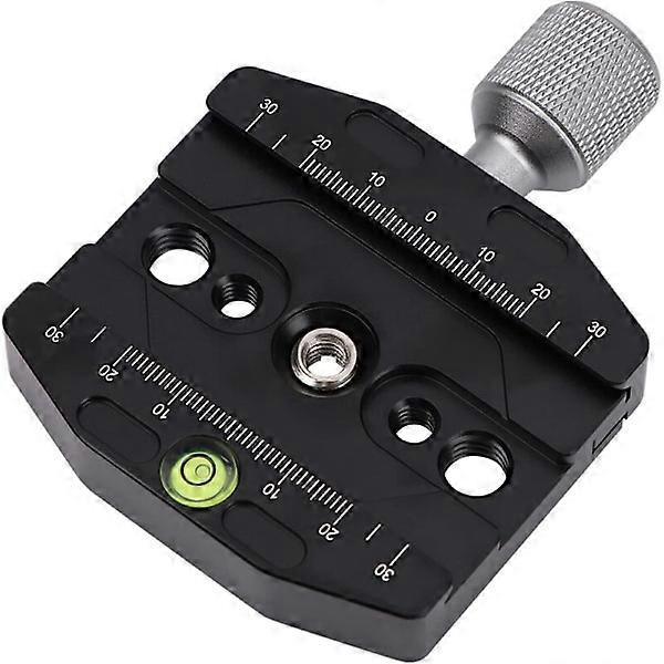 70mm ARCA-Type Quick Release Clamp Quick Release Plate for Universal Camera with Integrated Level