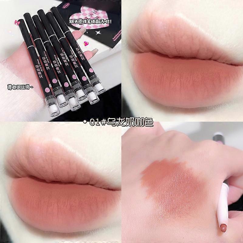 Amy's Diary Double-ended Lip Liner, One-piece Outline Three-dimensional Full Lip Liner