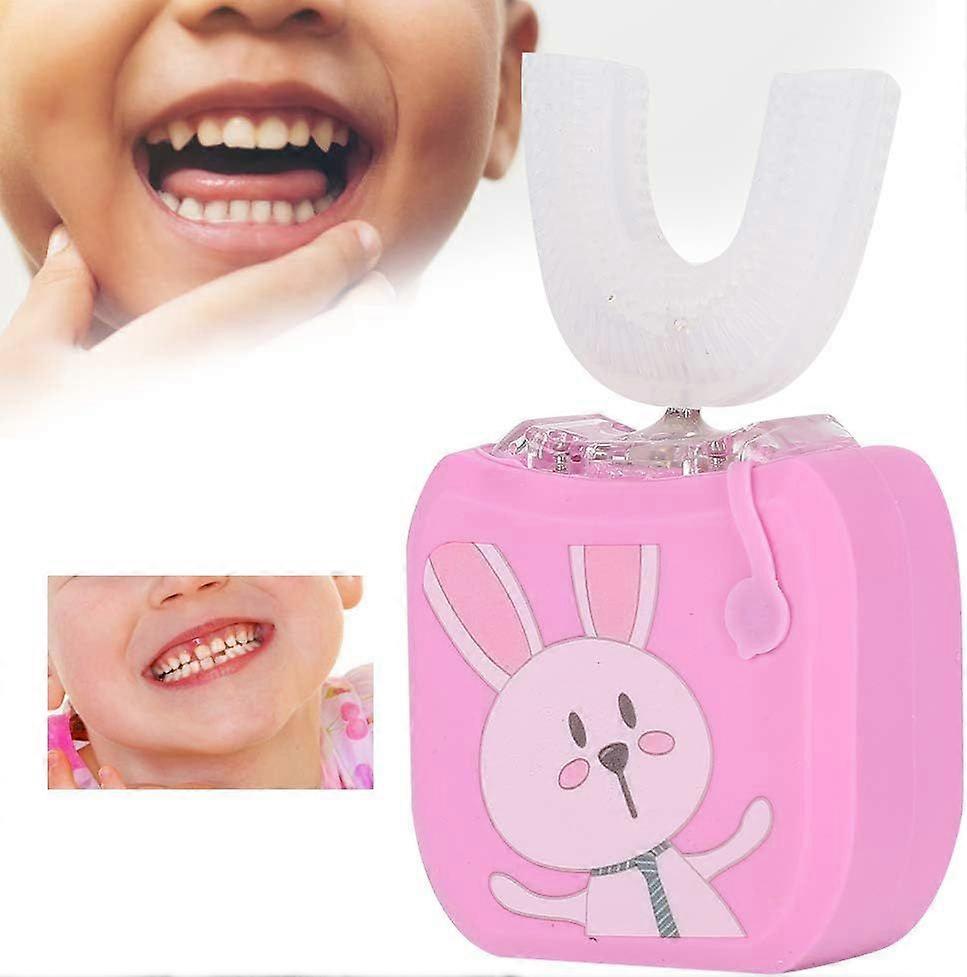 Children's U-shaped toothbrush, children's toothbrush all rounded 360