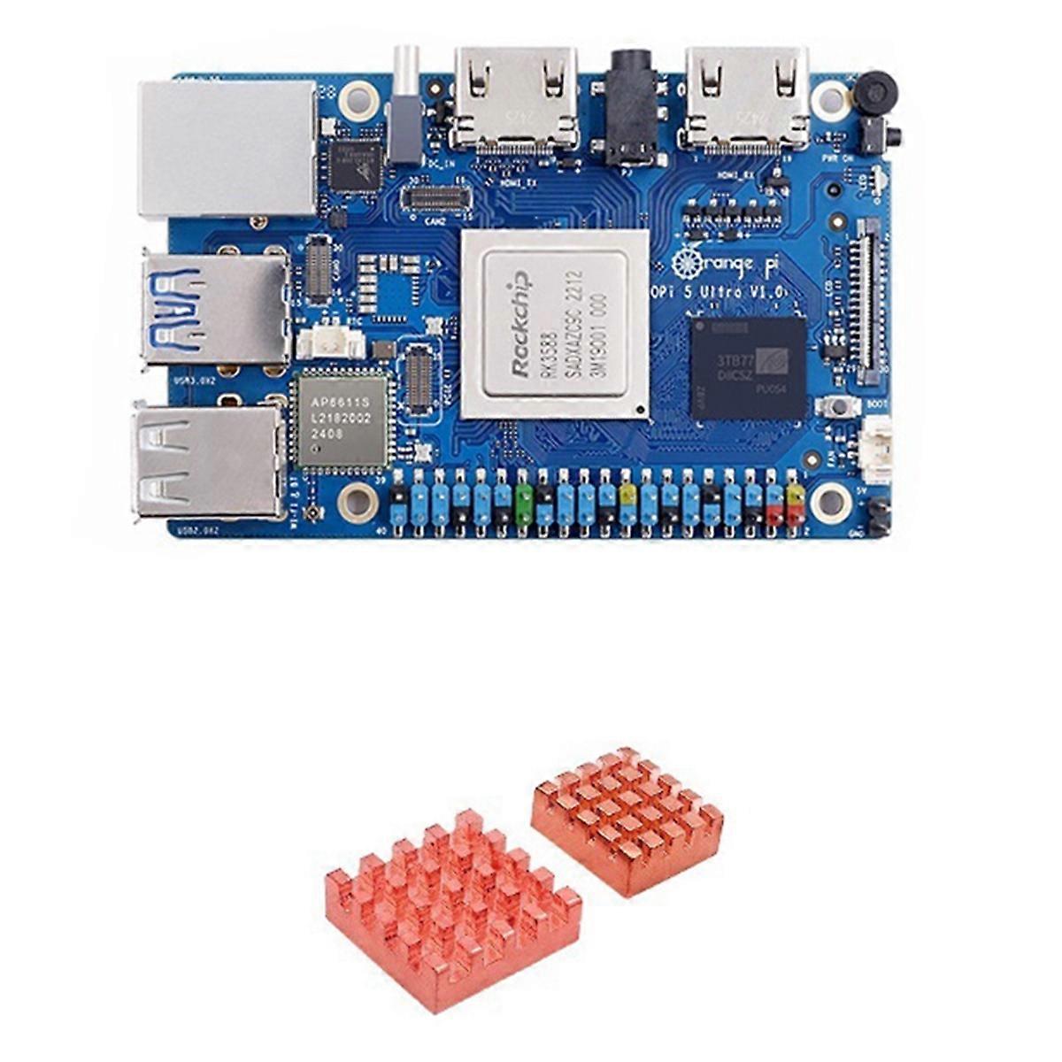 For 5 Ultra Ram RK3588 DDR5 enkeltbordsdatamaskin WiFi+BT M2 SSD 6TOPS NPU Ultra Mini for Android12 16G