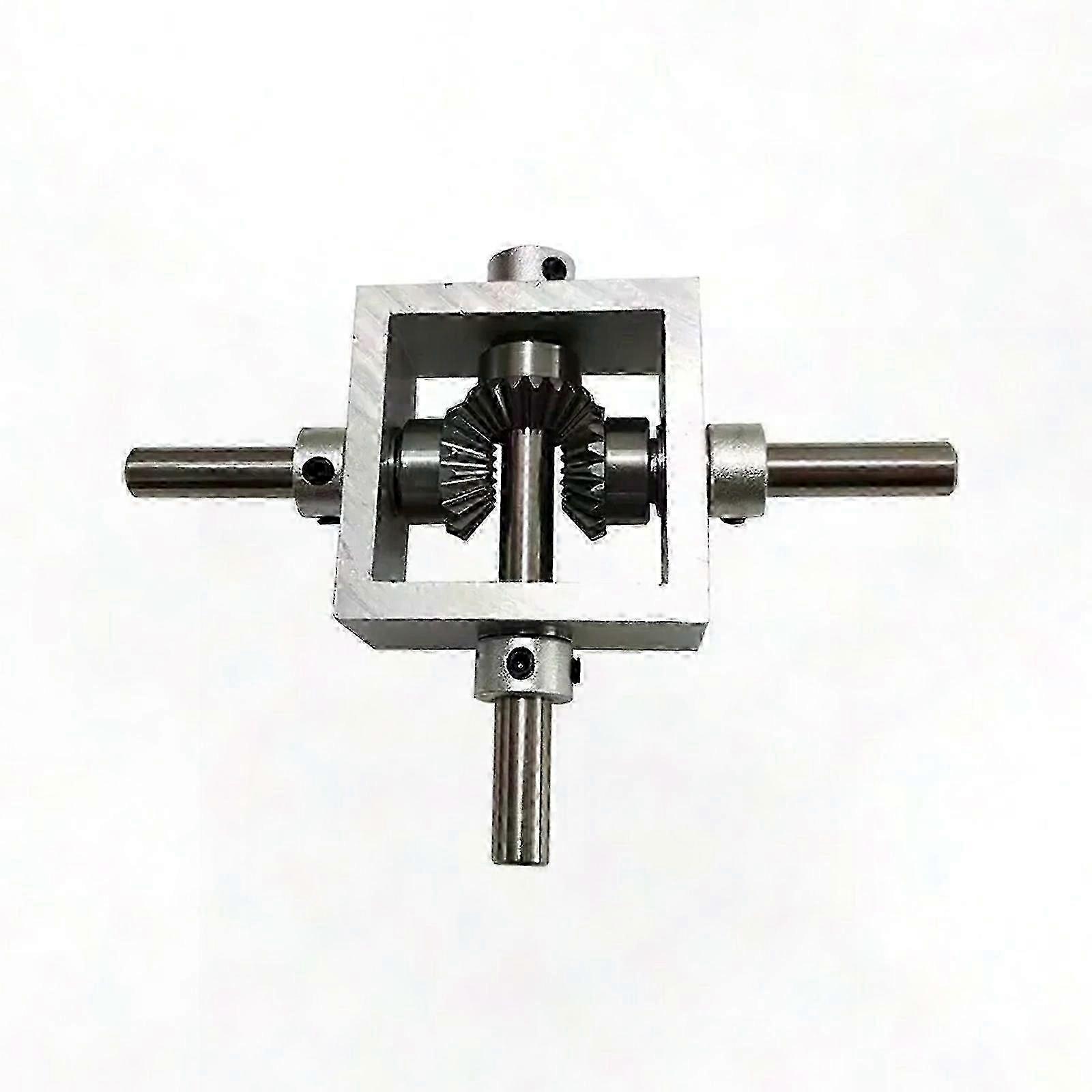 Dual Output Shaft 1:1 Ratio Right Angle Gearbox for Machinery Transmission