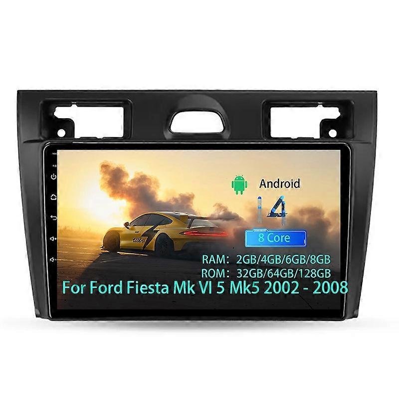 For Ford Fiesta Mk VI 5 Mk5 2002-2008 android Radio Multimedia Navigation GPS Carplay Android Auto