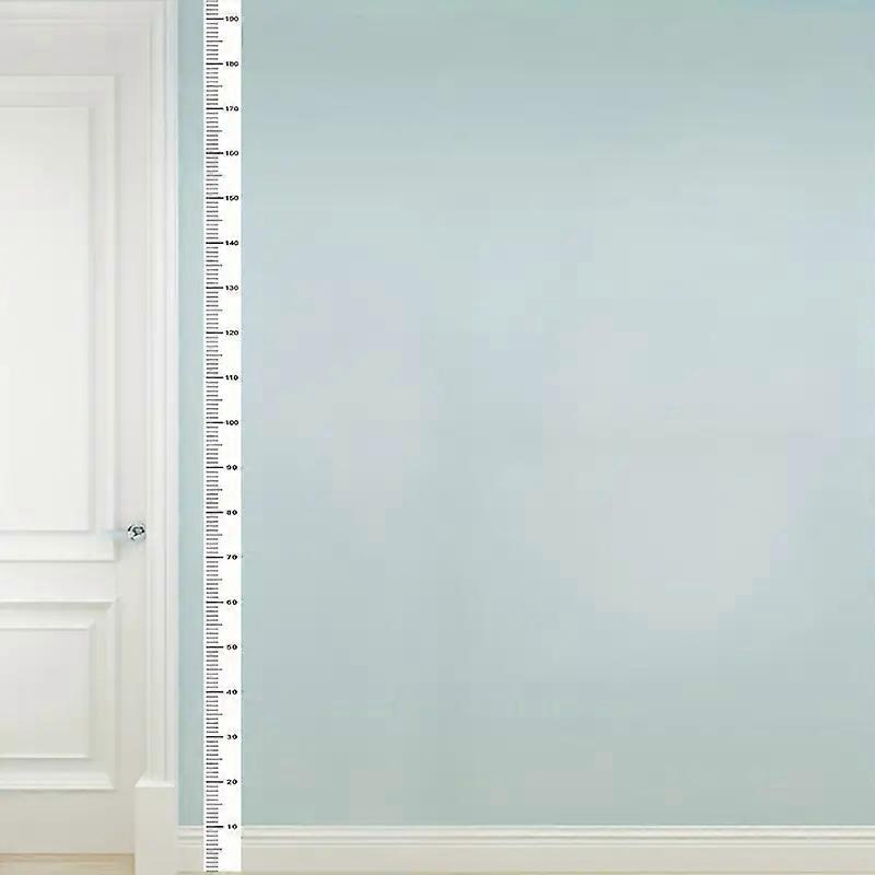2m Wall Height Measurement Card - Writeable Removable Durable PC for Wall Decor