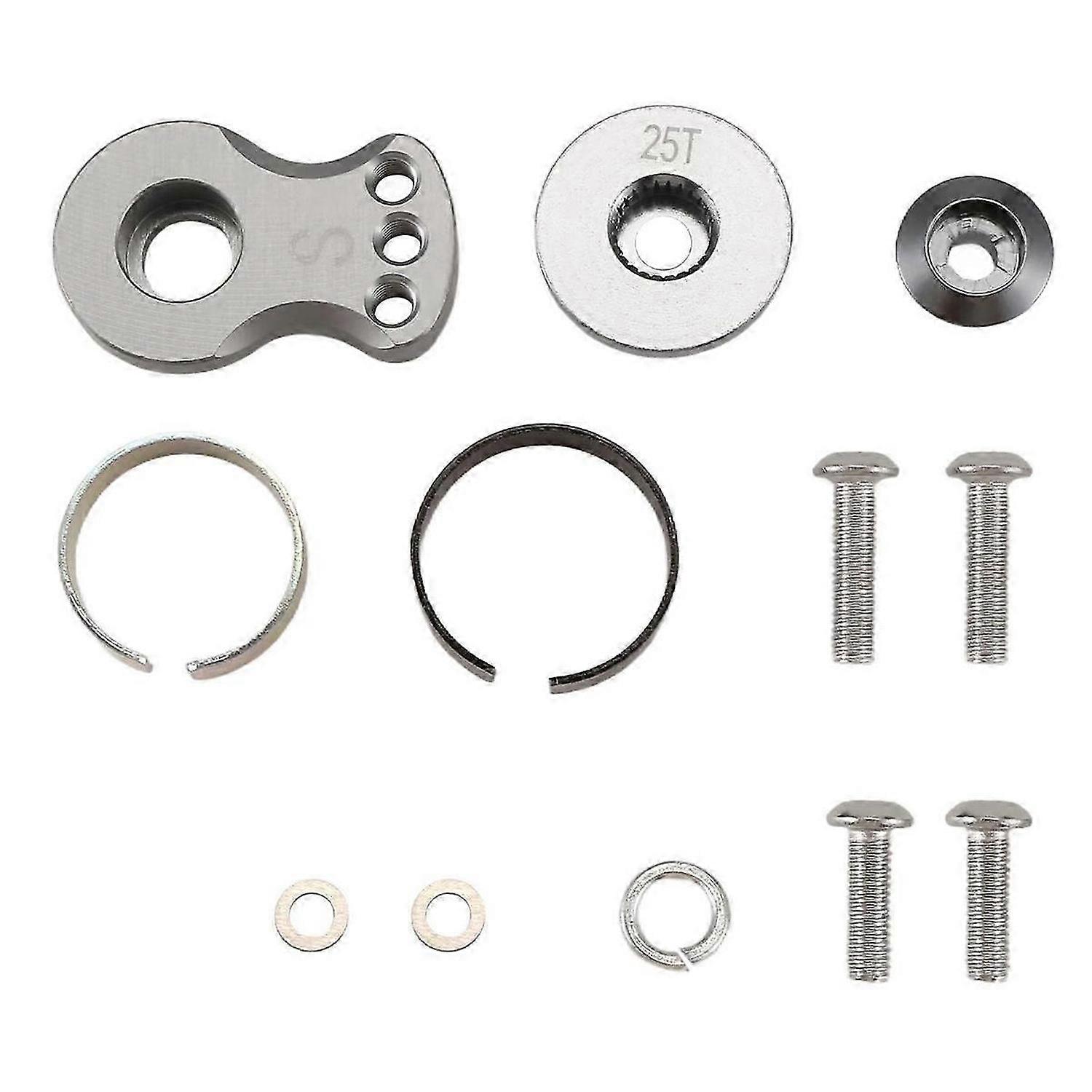 Metal 25T Adjustable Servo Saver Arm Horn for -4 Axial SCX10 1/10 RC Cars Helicopter Model Boat Upgrade Parts,S,C