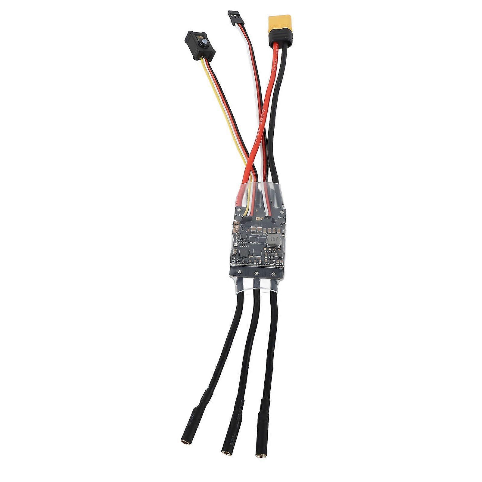 Brushless ESC 5.28.2V Adjustable BEC Output 26S Battery Support Electric Motor Speed Controller for 1/8 1/10 RC Car