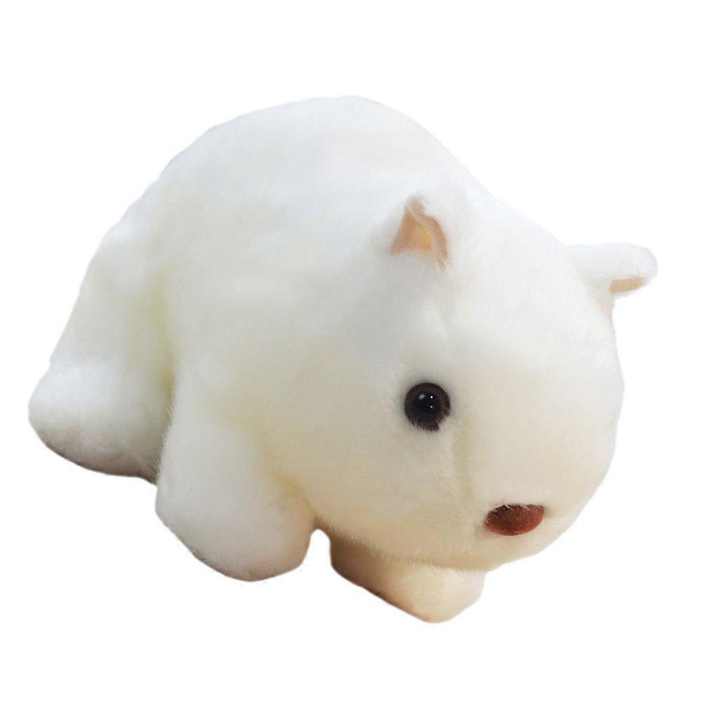 Guinea Pig Plush Doll for Decoration with White Color Design