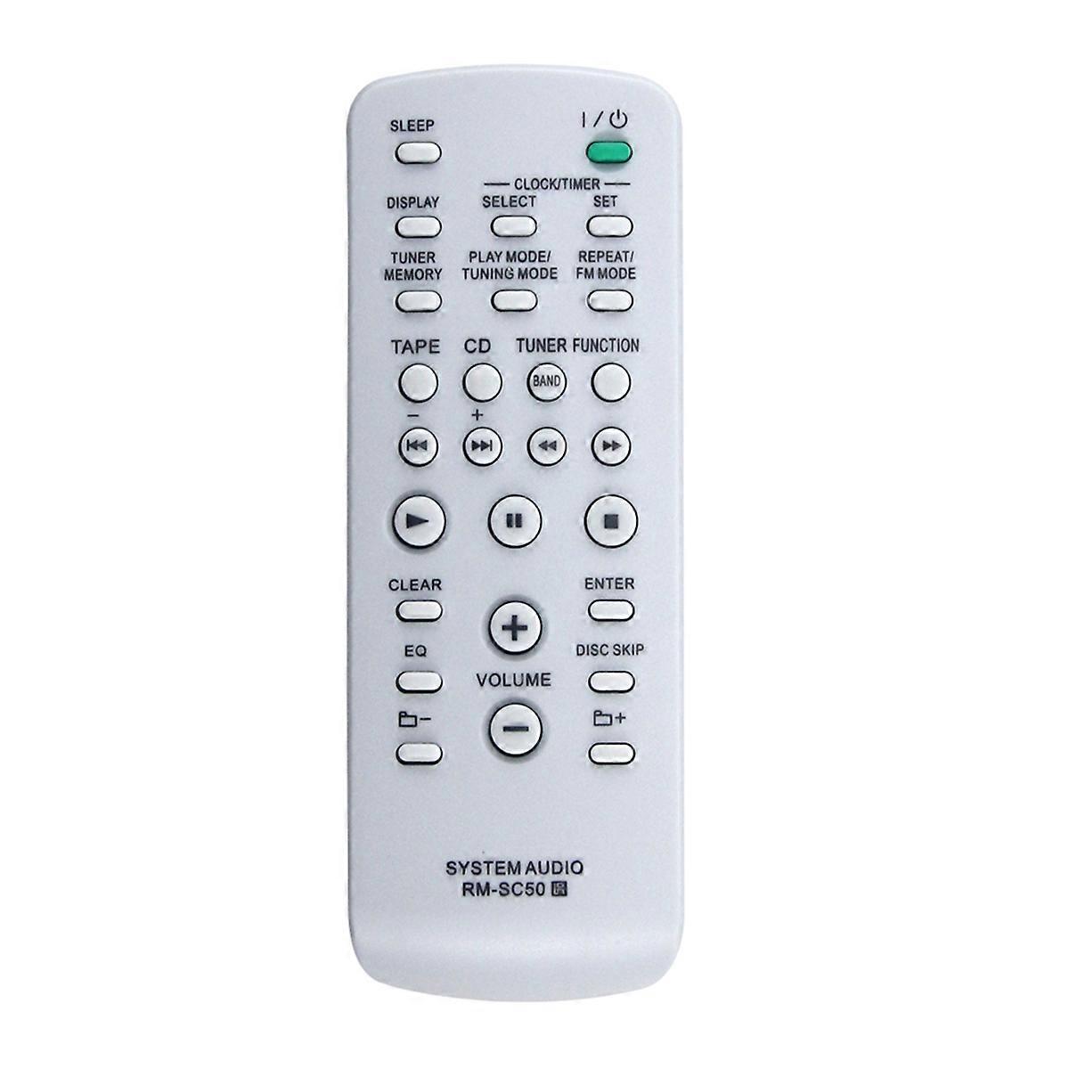 RM-SC50 Remote Control Replace for MHC-RG295 HCD-RG295 MHC-GX470 HCD-GX470 MHC-GX570 Micro-Hi-Fi Component System