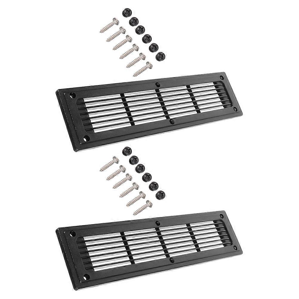 Central Air Conditioning Adjustable Ventilation Grille for 2Pcs