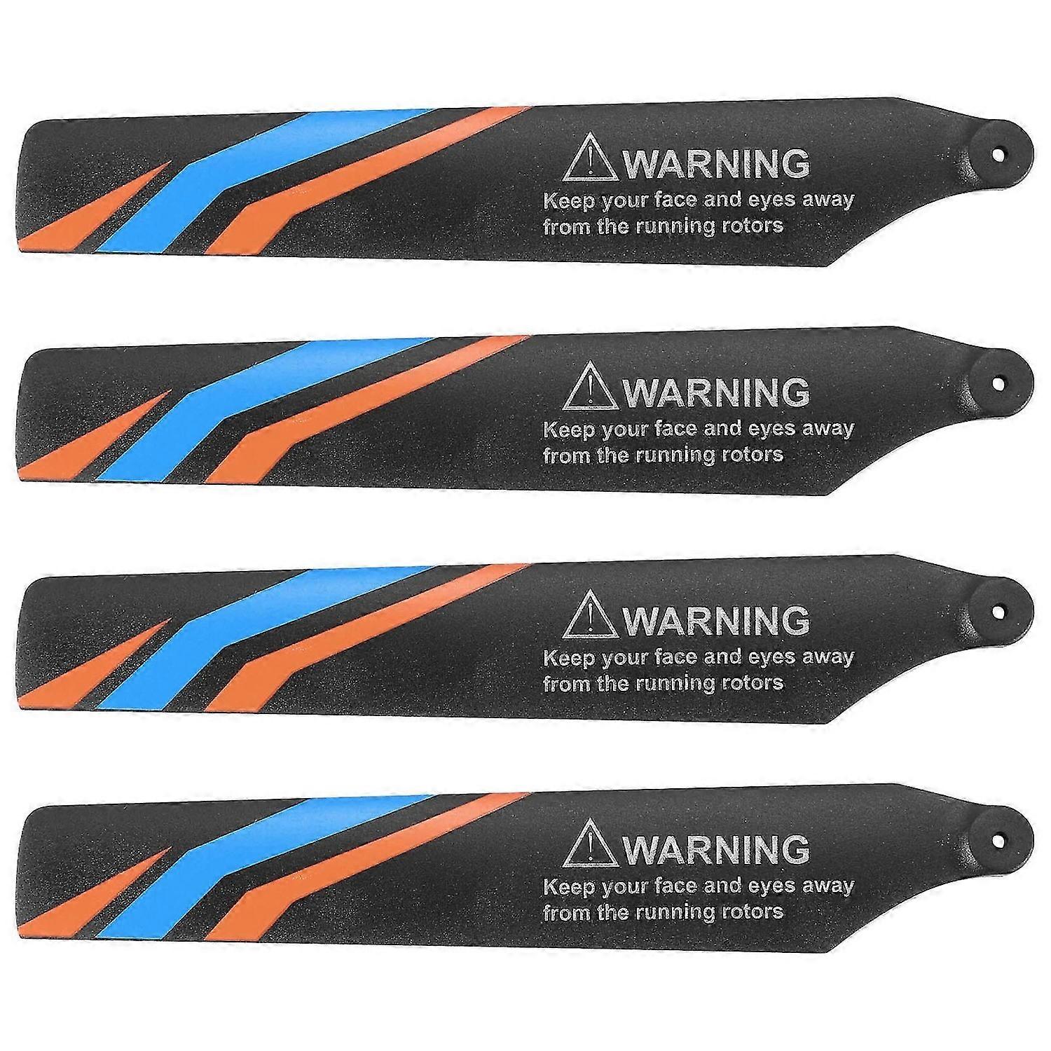 4Pcs Main Blade Propellers for XK K127 RC Helicopter Airplane