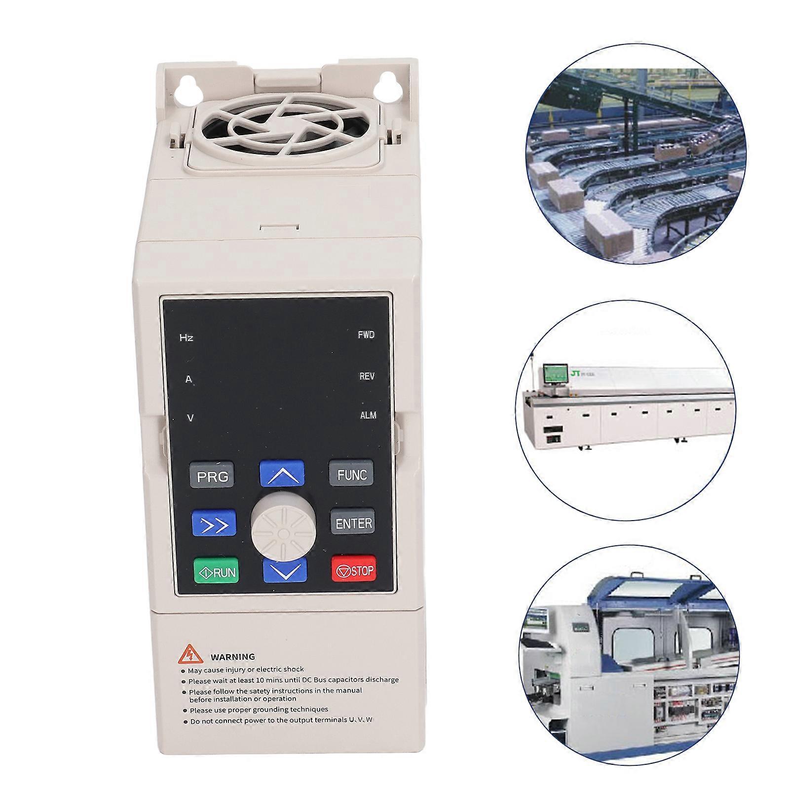 750W VFD JLS B 2S 0.7GB AC220V 1PH Input 3PH Output Motor Drive