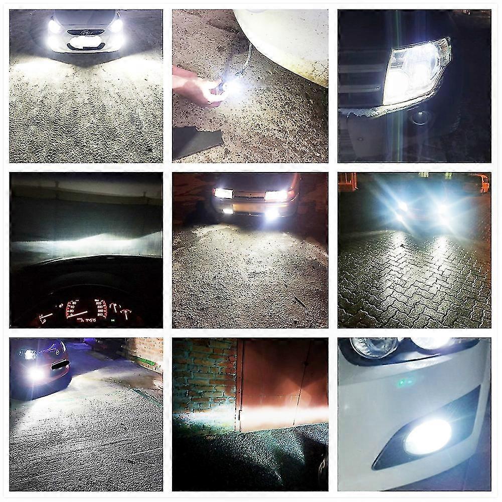 Multicolor LED Headlight Bulbs H3 H7 H11 H9 9005 HB3 9006 HB4 Fog Lamp 14000LM Deep Color Selection