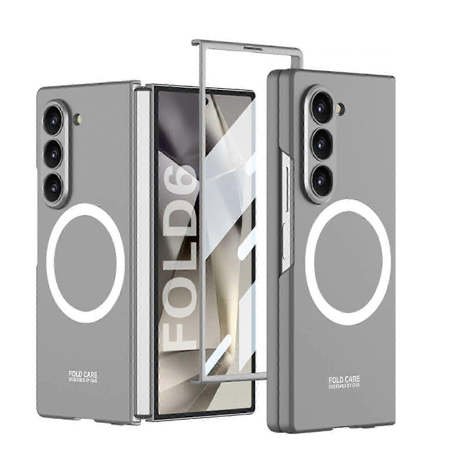MagSafe Compatible Case for Samsung Galaxy Z Fold 6 with 360 Protection and Screen Guard, UK