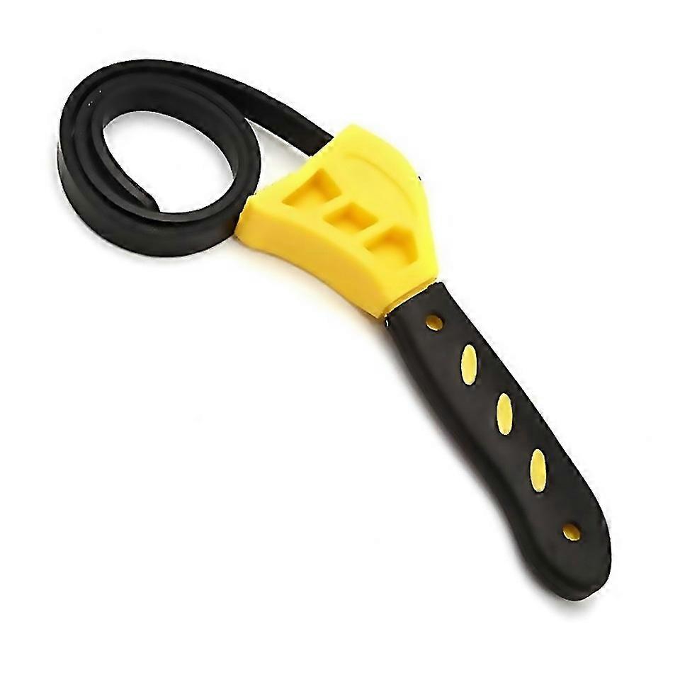 For Multifunctional Belt Wrench Adjustable Oil Filter Bottle Opener